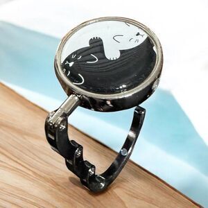 Ying Yang Cats Purse Hook